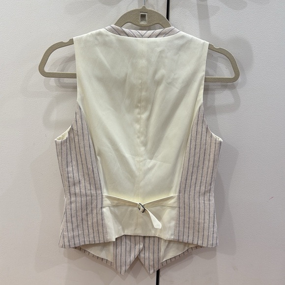 Rag & Bone Pinstripe Vest Size 4 - Picture 5 of 6